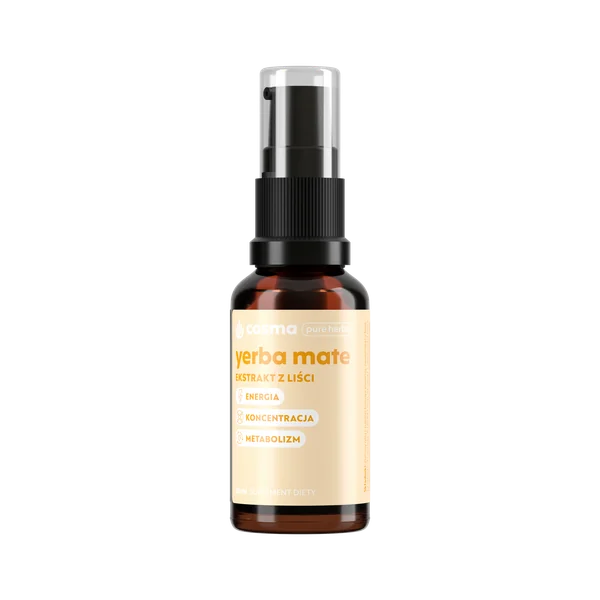 Cosma Pure Herbs Yerba Mate Tropfen 30 ml mit Hanföl und Pflanzenextrakt