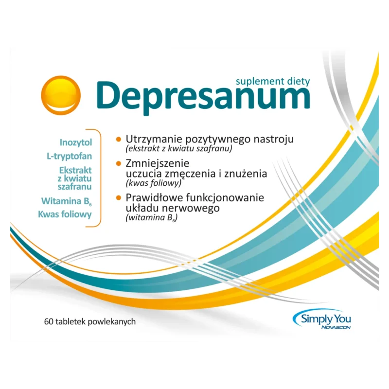 Depresanum 60 Filmtabletten – Nahrungsergänzung für Nerven und positive Stimmung