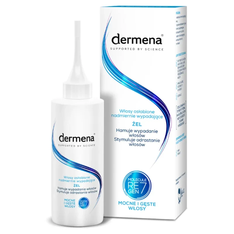 Dermena Hair Care Gel gegen Haarausfall stärkt Haarwachstum Kopfhautpflege 150 ml