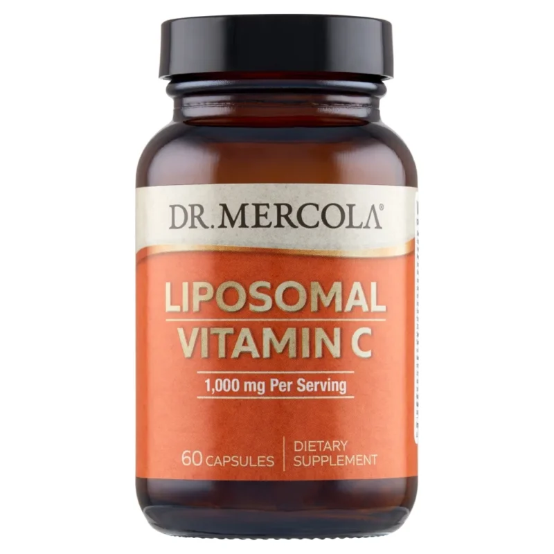 Dr. Mercola Liposomales Vitamin C 1000 mg Kapseln – hochdosiertes Nahrungsergänzungsmittel