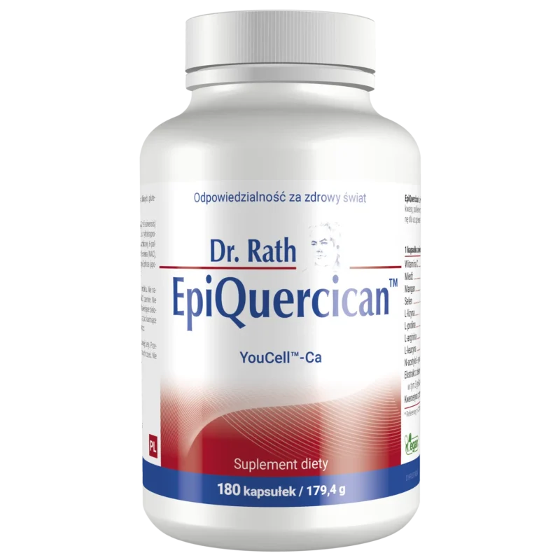 Dr. Rath EpiQuercican Kapseln mit Vitamin C, Quercetin, NAC und Aminosäuren 180 Stück