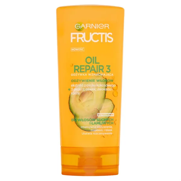 Garnier Fructis Oil Repair 3 Haarspülung für trockenes und geschädigtes Haar 200 ml