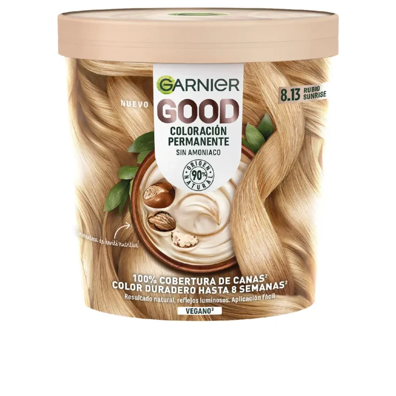 Garnier Good Permanent Hair Colour 8.13 Blond für natürlichen Blondton und vollständige Grauabdeckung