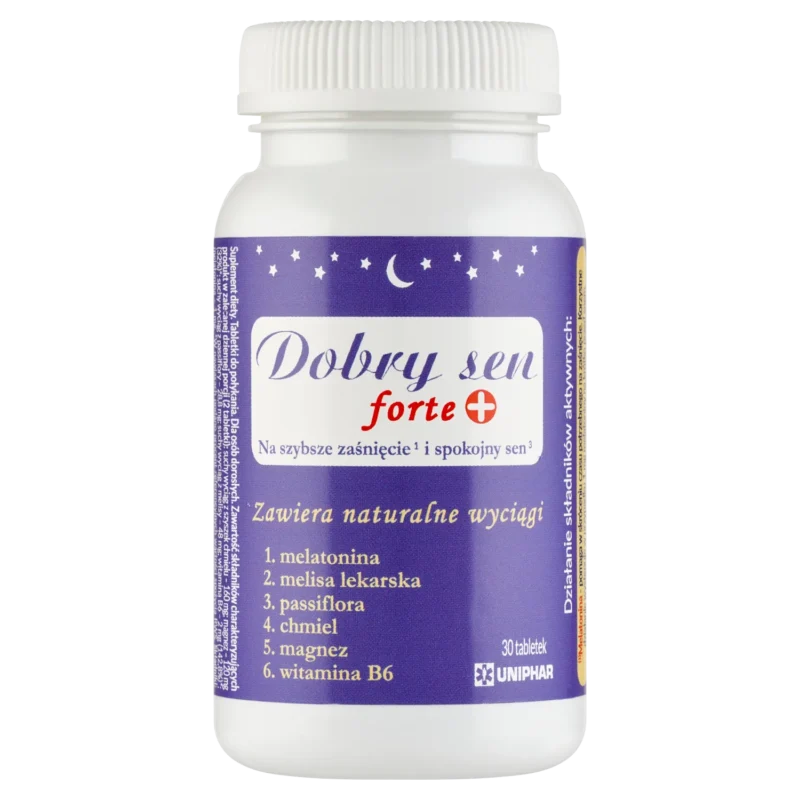 Guter Schlaf Forte Tabletten mit Melatonin für besseren Schlaf und schnelleres Einschlafen