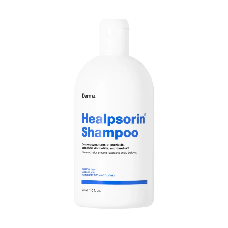 Healpsorin Shampoo bei Psoriasis gegen Schuppen und Juckreiz Kopfhautpflege 500 ml