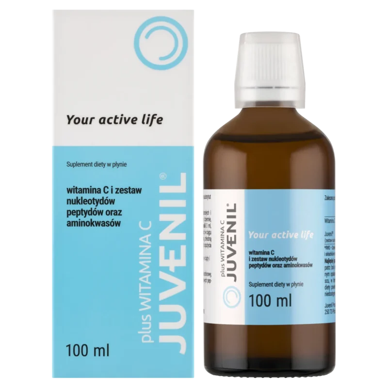 Juvenil Plus Vitamin C flüssig mit Nukleotiden für Kinder und Erwachsene 100 ml