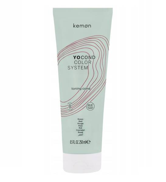 Kemon Yo Cond Rosso Haarmaske 250 ml für rote Haarfarben