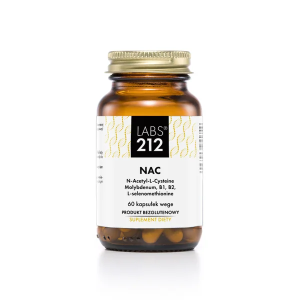 LABS212 NAC vegane Kapseln mit N-Acetylcystein, Selen und Vitaminen zur Unterstützung des Immunsystems