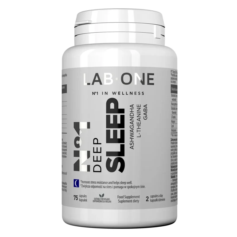 Lab One No 1 Deep Sleep 75 Kapseln für besseren Schlaf und Entspannung
