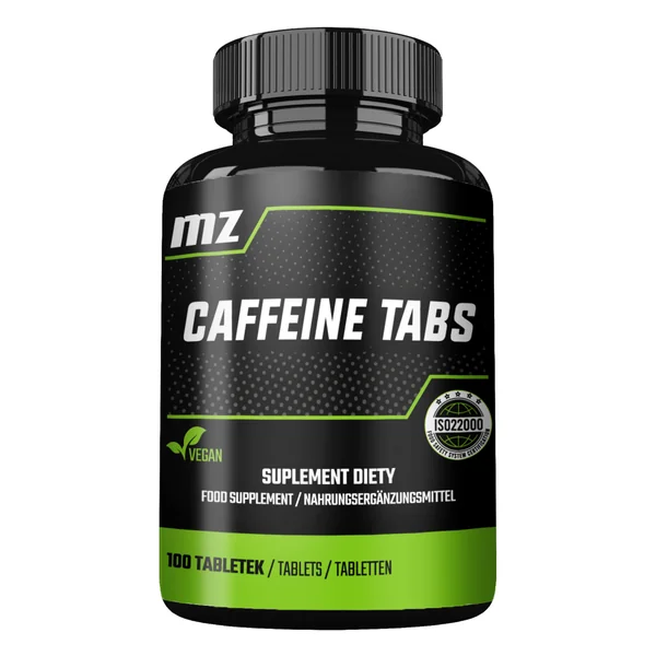 MZ Koffein Tabletten zur Unterstützung von Energie, Konzentration und Wachsamkeit im Alltag