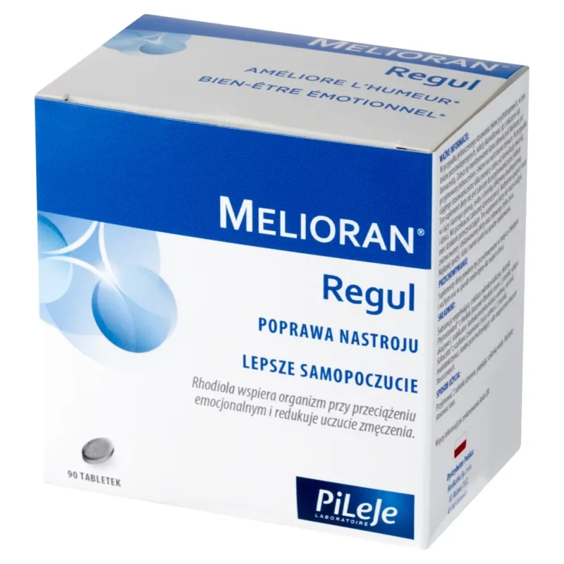 Melioran Regul 90 Tabletten – Nahrungsergänzung mit Rhodiola und Safran