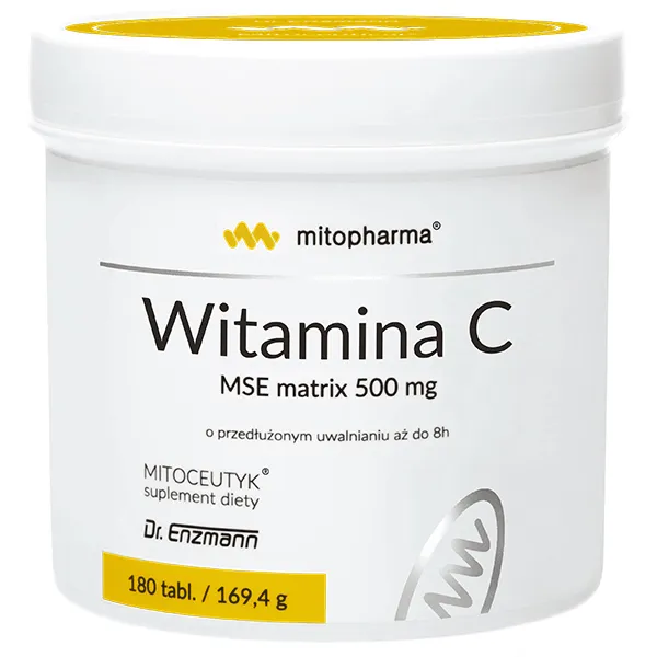 Mito-Pharma Vitamin C MSE Matrix 500 mg Depot Tabletten 180 Stück
