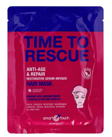 Montibello Smart Touch Time To Rescue Haarmaske 30 ml regenerierende Kappe