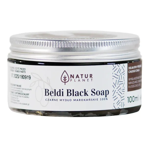 Natur Planet marokkanische schwarze Seife aus Oliven 100 ml