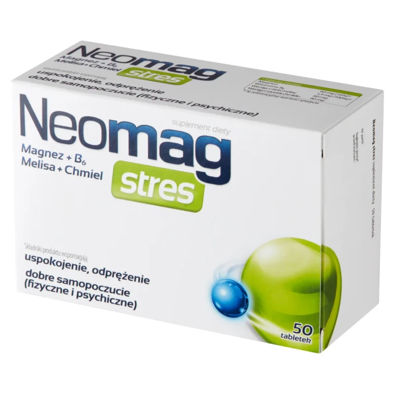 NeoMag Stress Tabletten mit Magnesium und Vitamin B6 zur Unterstützung des Nervensystems und zur Entspannung