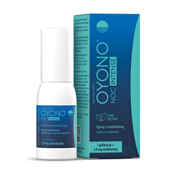 OYONO Nacht Intense Spray 25 ml mit Melatonin für besseren Schlaf