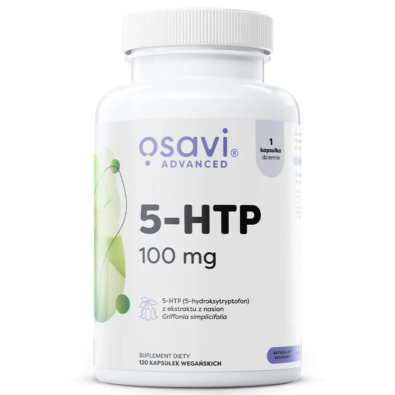 Osavi Advanced 5-HTP 100 mg 120 vegane Kapseln – Nahrungsergänzung für Stimmung und Schlaf