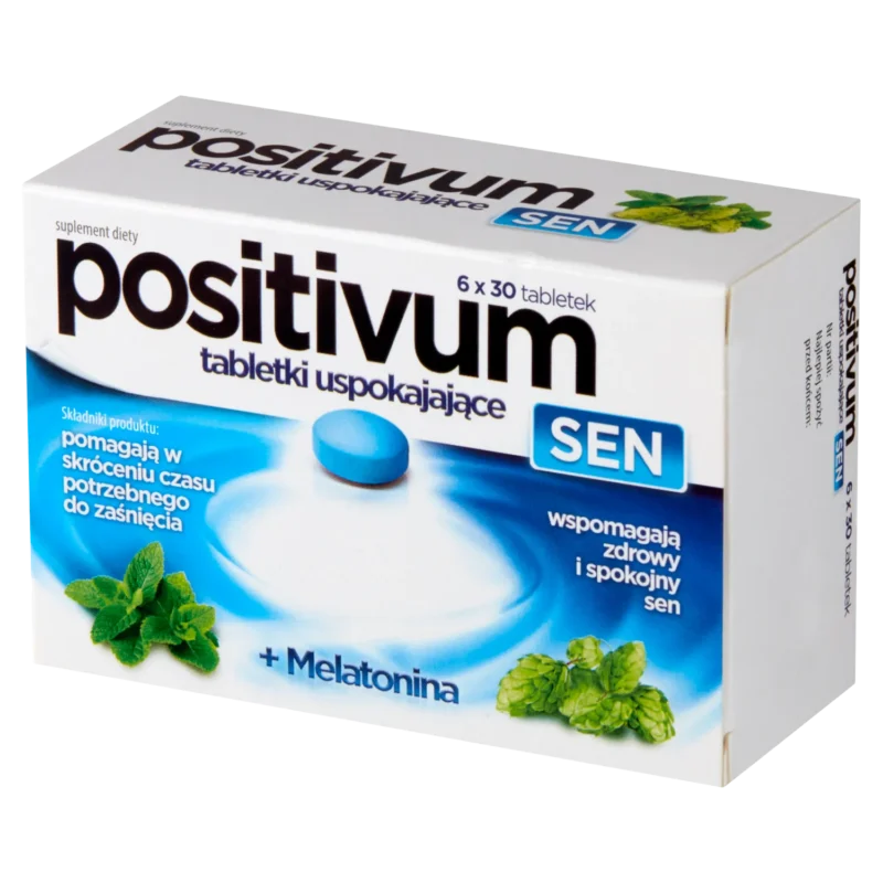 Positivum Schlaf 180 Tabletten für besseren Schlaf und natürliche Entspannung