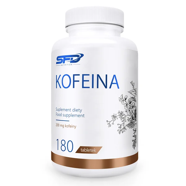 SFD Koffein Tabletten 200 mg für Energie, Fokus und Leistungssteigerung vor Training