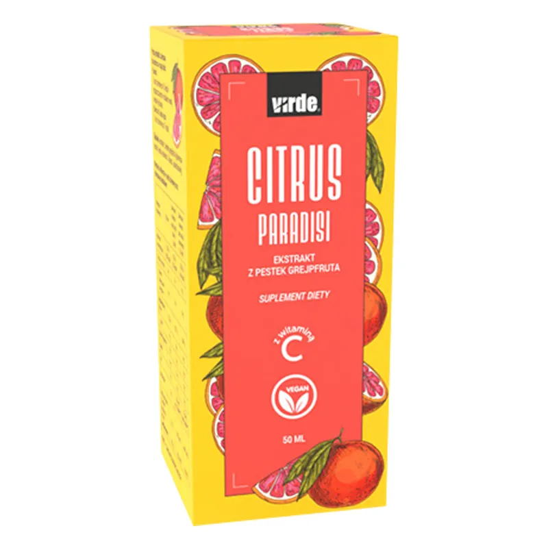 Virde Citrus Paradisi Grapefruitextrakt Tropfen mit Vitamin C und Bioflavonoiden 50 ml