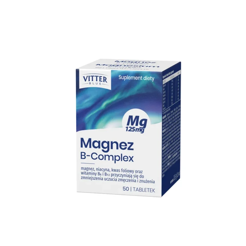 Vitter Blue Magnesium B-Complex Tabletten 50 Stück