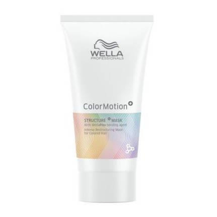 Wella Color Motion Haarmaske 30 ml für coloriertes Haar Farbschutz und Glanz Pflege