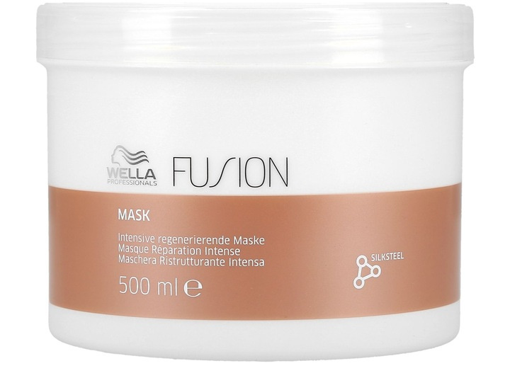 Wella Fusion Intense Repair Haarmaske für geschädigtes und brüchiges Haar 500 ml mit Silksteel Technologie