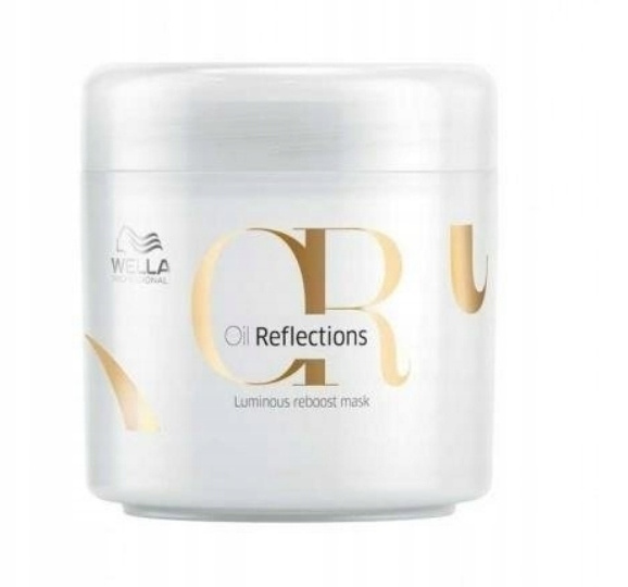 Wella Oil Reflections Haarmaske für trockenes und glanzloses Haar mit Kamelienöl 150 ml
