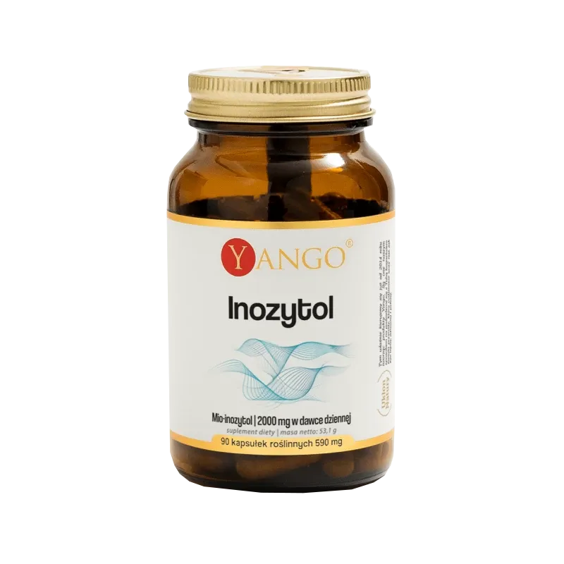 Yango Inositol 90 Kapseln – veganes Nahrungsergänzungsmittel mit Myo-Inositol