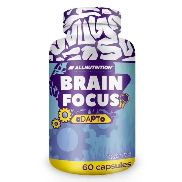 ALLNUTRITION Brain Focus Kapseln zur Unterstützung von Konzentration, Gedächtnis und mentaler Leistungsfähigkeit