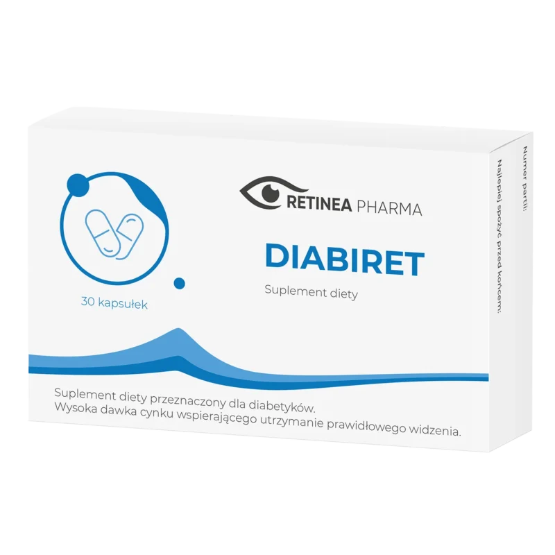 Diabiret 30 Kapseln mit Alpha-Liponsäure, Zink sowie Vitaminen C, D, E und B6