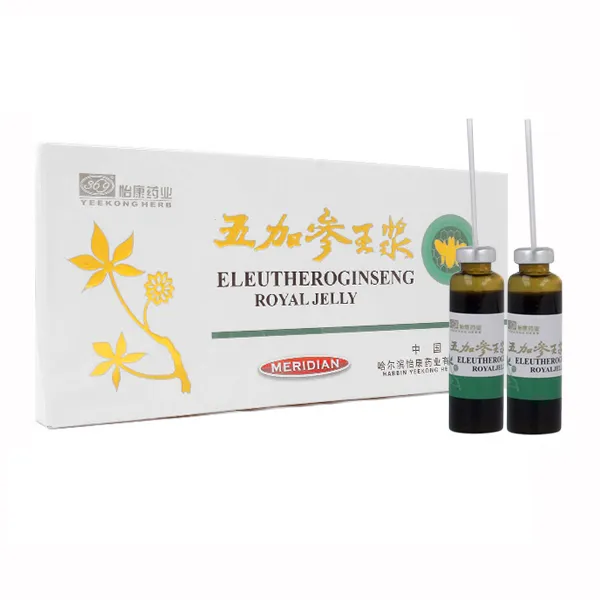 Eleuthero Ginseng Royal Jelly Ampullen 10x10 ml mit sibirischem Ginseng und Gelée Royale
