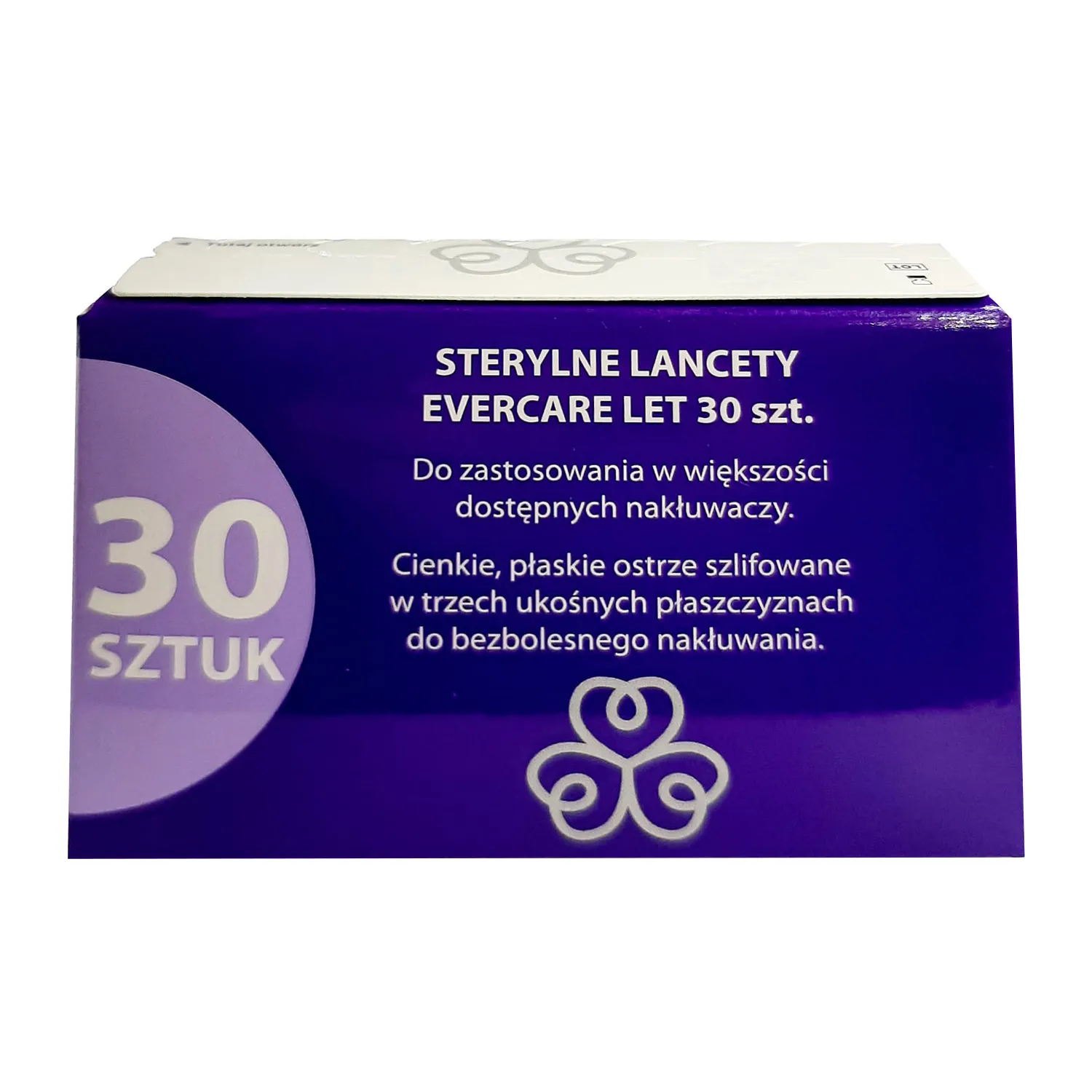Evercare Let sterile Einweg-Lanzetten zur sicheren Blutzuckerkontrolle – 30 Stück