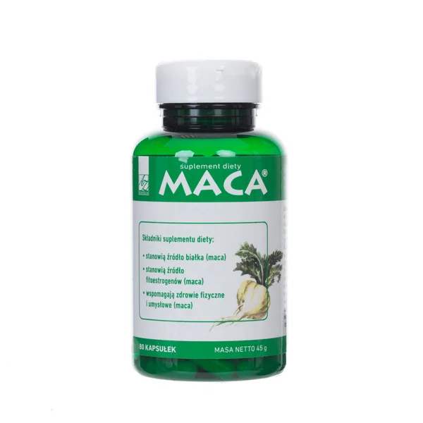 Maca 300 mg Kapseln mit Maca-Wurzelextrakt zur Unterstützung von Energie und Vitalität