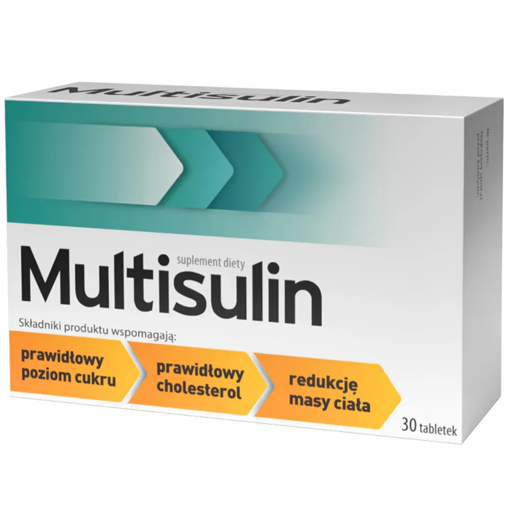 Multisulin Tabletten zur Unterstützung des normalen Blutzuckerspiegels mit Gymnema, Zimt und Chrom