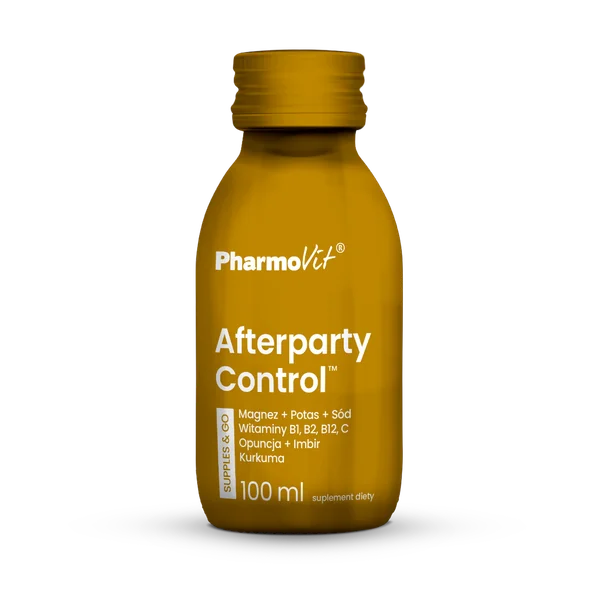Pharmovit Afterparty Control 100 ml Drink gegen Kater mit Elektrolyten und Vitaminen