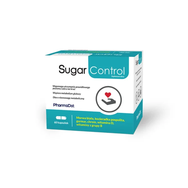 Sugar Control 60 Kapseln zur Unterstützung eines normalen Blutzuckerspiegels