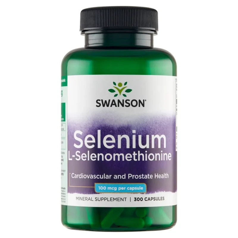 Swanson Selenium SeLECT® 100 µg 300 Kapseln mit organischem Selen aus L-Selenomethionin