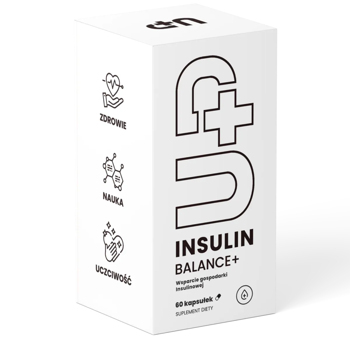 Up Insulin Balance+ Kapseln mit Berberin, NAC und R-ALA zur Unterstützung des Blutzuckerspiegels