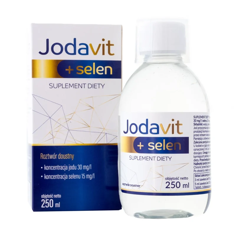 Jodavit Plus Selen 250 ml mit Jod und Selen zur Unterstützung der normalen Schilddrüsenfunktion