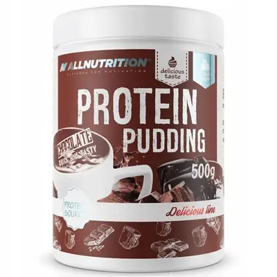 ALLNUTRITION Protein Pudding Schokolade 500 g – cremiger Proteinpudding ohne Zuckerzusatz