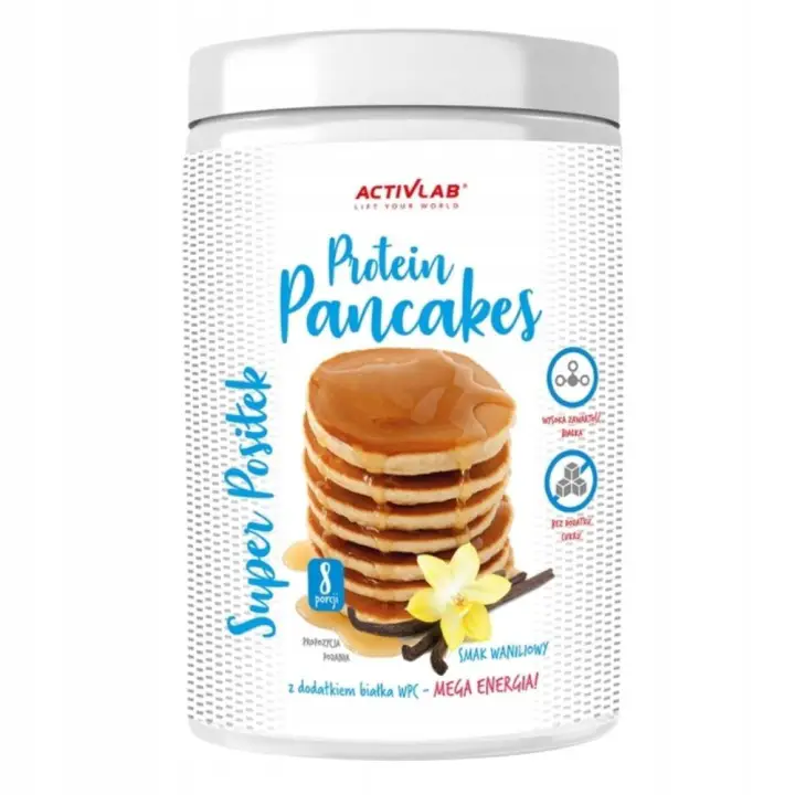 Activlab Protein Pancakes Vanille 400 g – proteinreiche Pancake-Mischung für Muskelaufbau und Regeneration