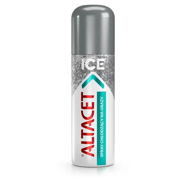 Altacet Ice Kühlspray 130 ml zur Kühlung und Schmerzlinderung bei Prellungen, Verstauchungen und Sportverletzungen.
