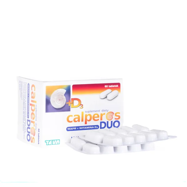 Calperos DUO Calcium + Vitamin D3 – 60 Tabletten zur Unterstützung gesunder und starker Knochen