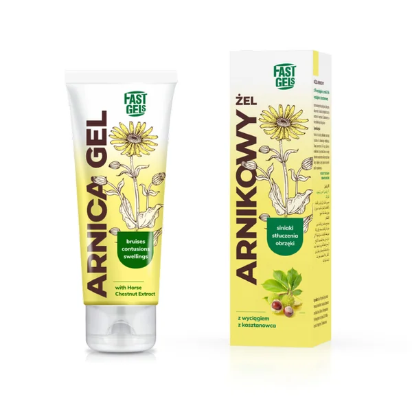 Diagnosis Arnica Fast Gel 50 g mit Arnika zur Pflege bei Prellungen, Blutergüssen und Schwellungen.