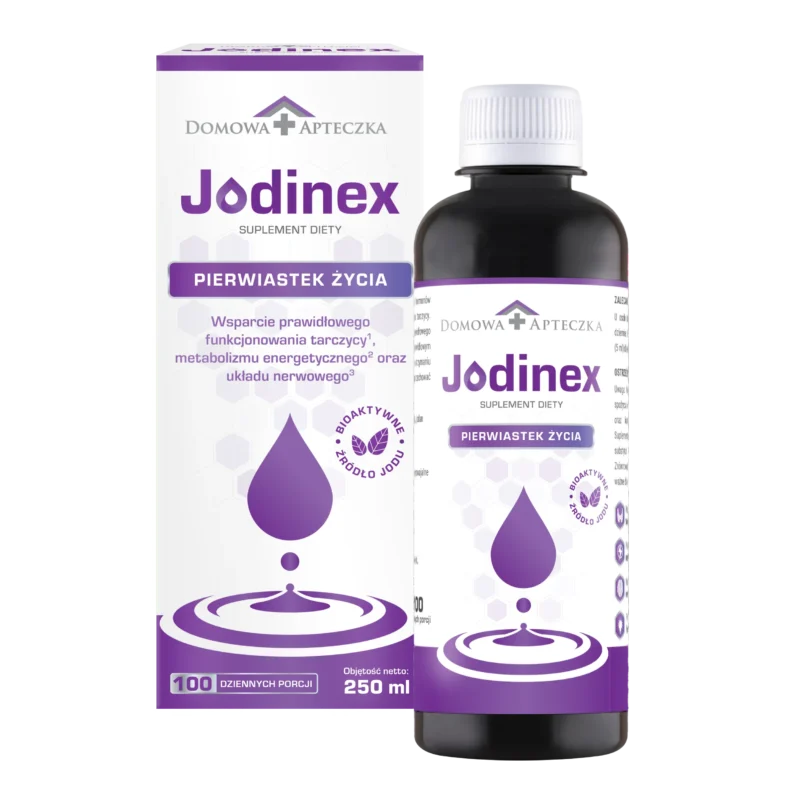 Jodinex 250 ml flüssiges Jod zur Unterstützung der normalen Schilddrüsenfunktion und des Energiestoffwechsels