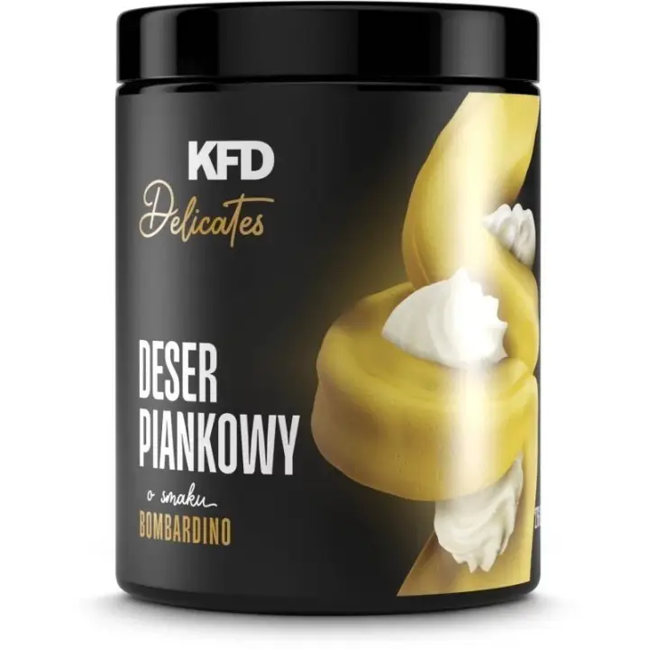 KFD Delicates Schaumdessert Bombardino 276 g ohne Zuckerzusatz – cremiges Dessertpulver zum Anrühren mit Milch