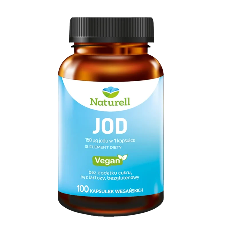 Naturell Jod 150 µg 100 Kapseln mit Kaliumiodid zur Unterstützung der normalen Schilddrüsenfunktion