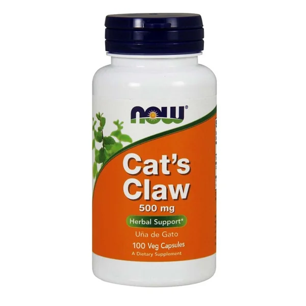 NOW Foods Cat's Claw 100 Kapseln mit Uncaria tomentosa Katzenkralle-Extrakt