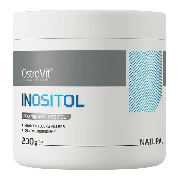 OstroVit Inositol 200 g Pulver mit reinem Myo-Inositol zur täglichen Nahrungsergänzung